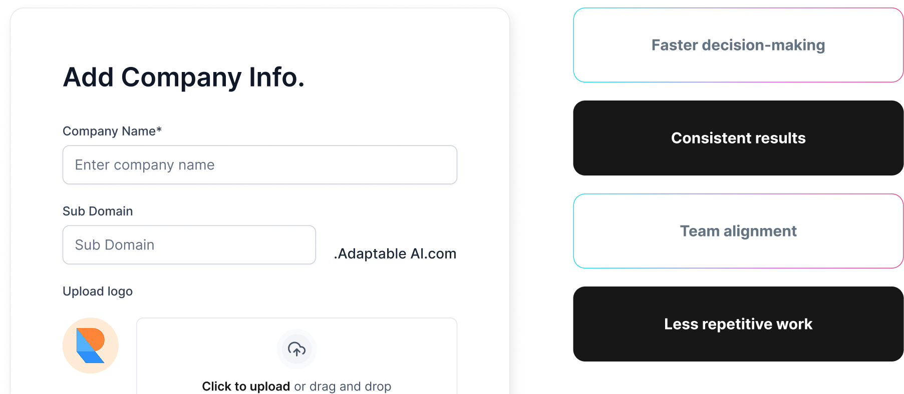 pricing company info